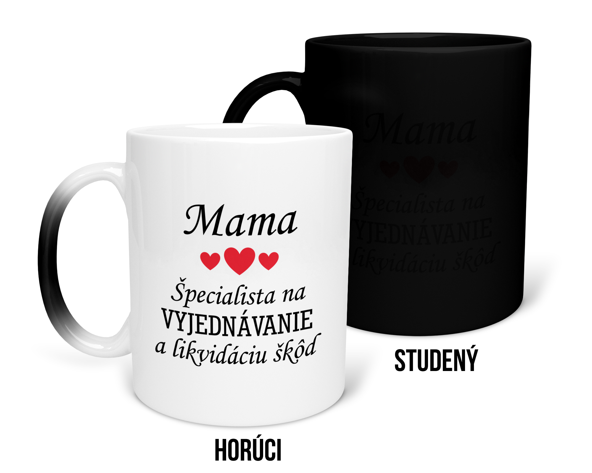 Hrnček s potlačou Mama - špecialista na vyjednávate