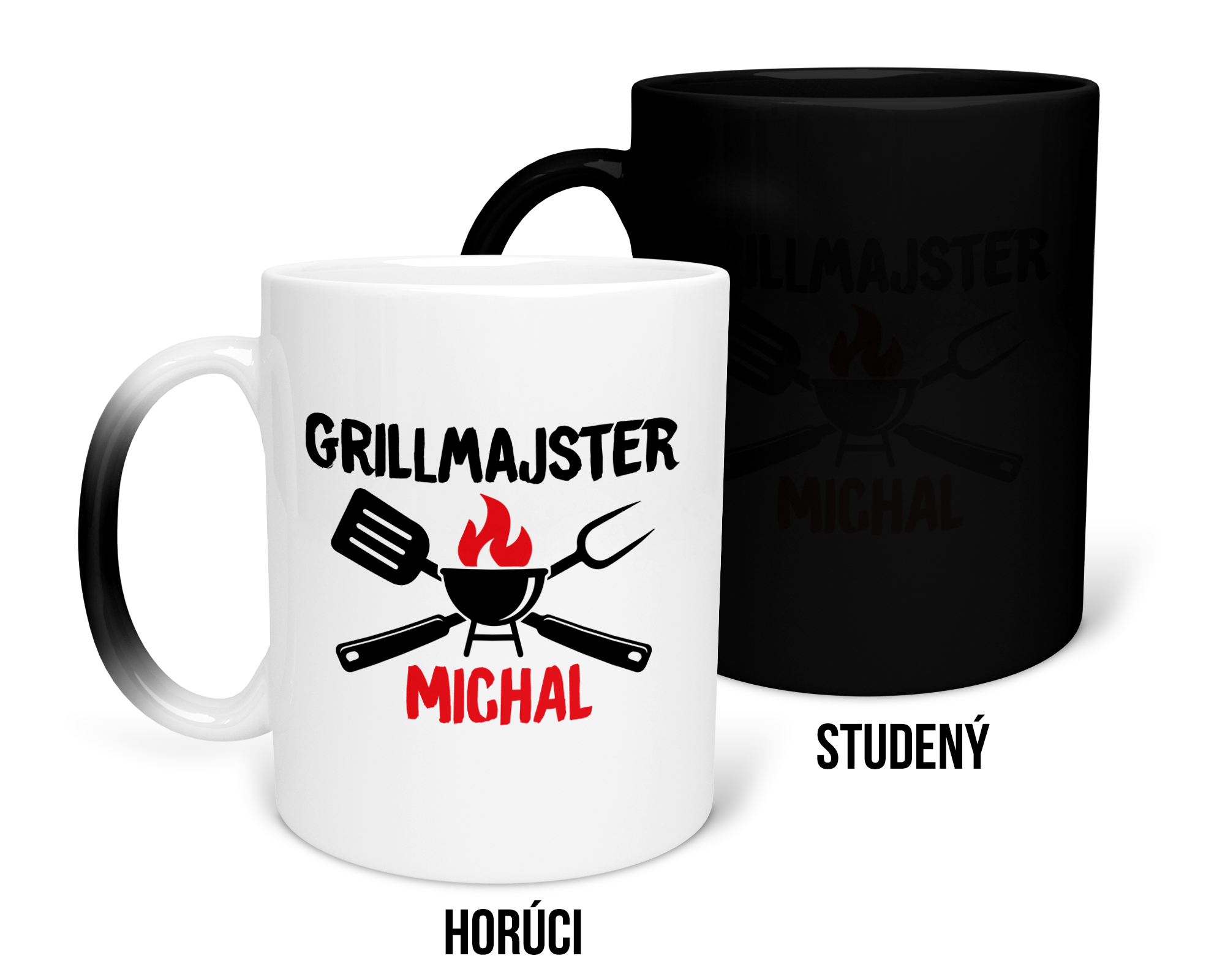Hrnček s potlačou Grillmajster