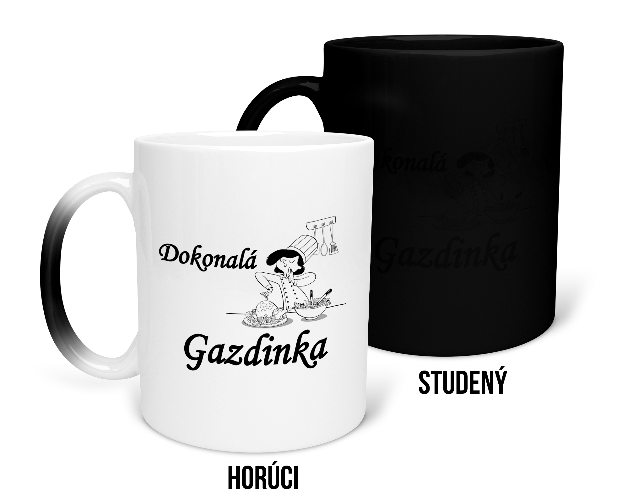 Hrnček s potlačou Dokonalá gazdinka