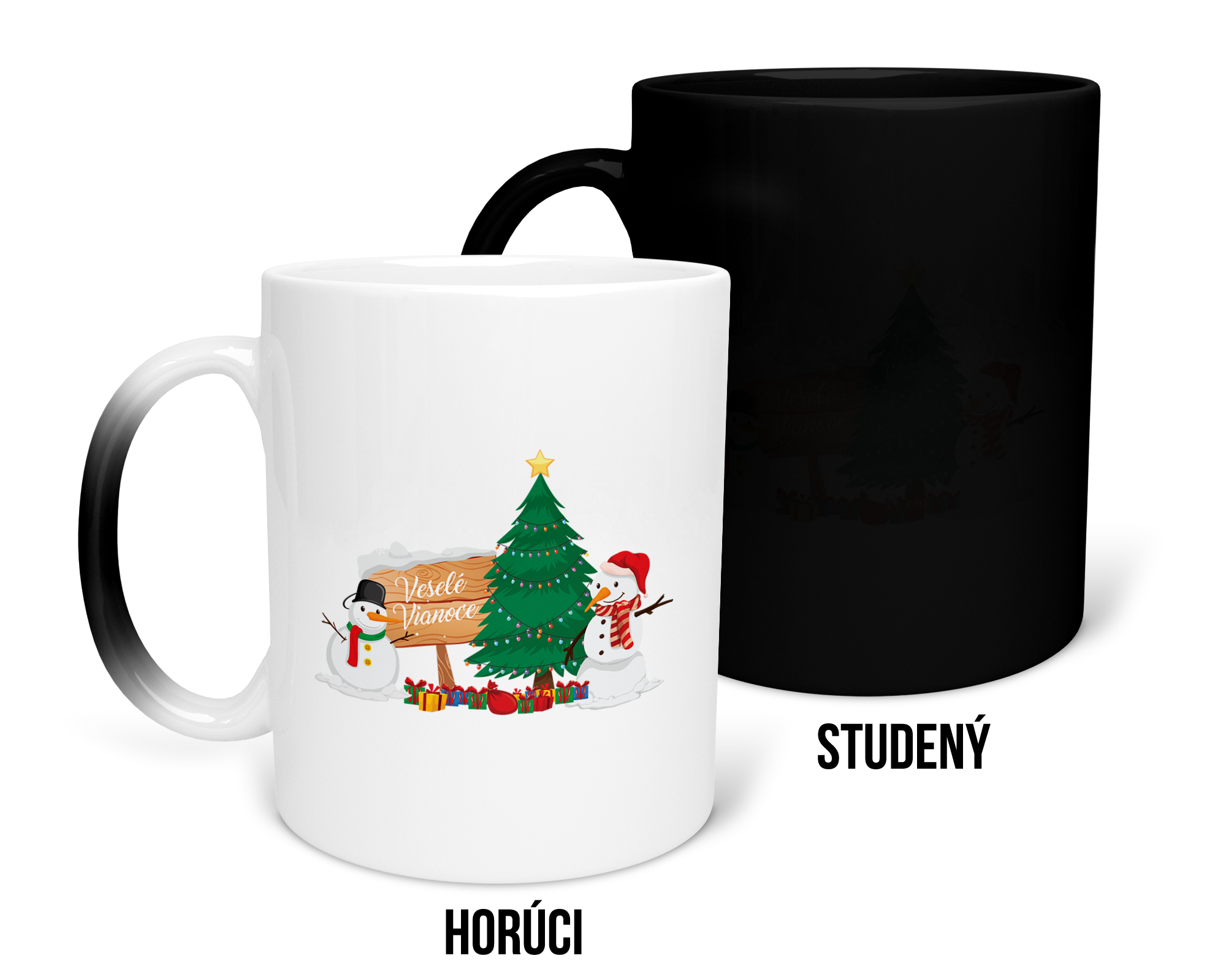 Hrnček s potlačou Veselé Vianoce