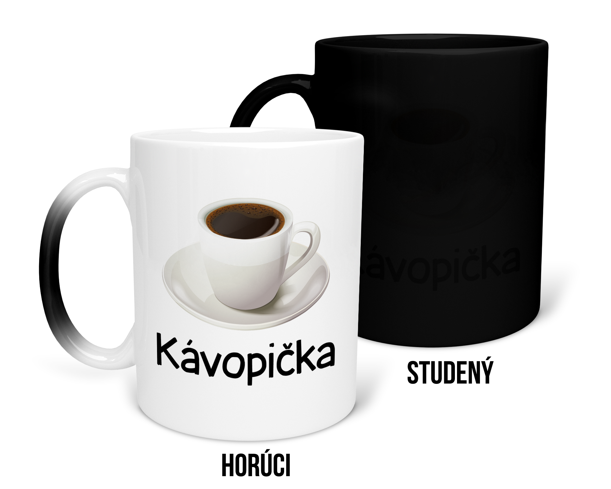 Hrnček s potlačou Kávopička