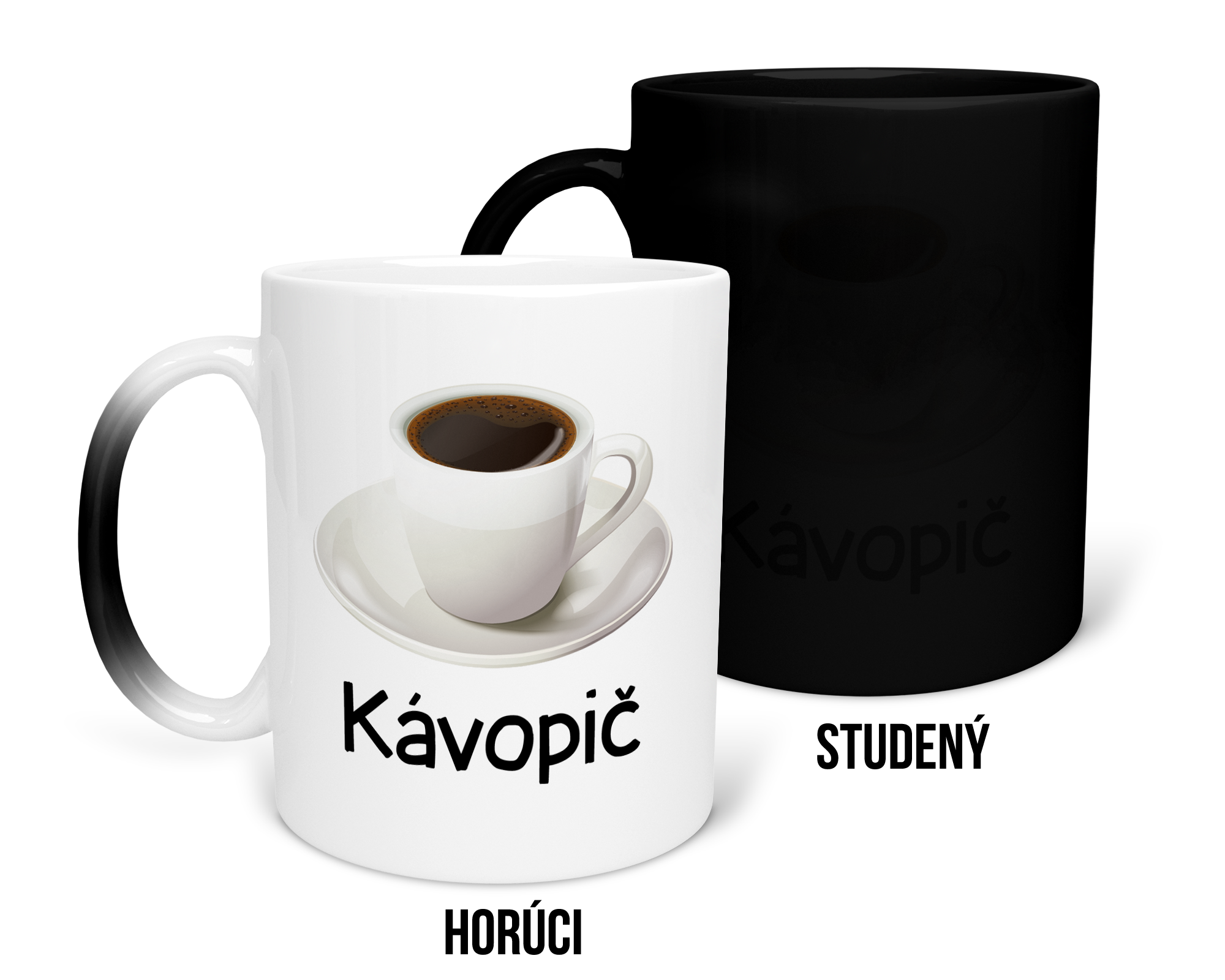 Hrnček s potlačou Kávopič