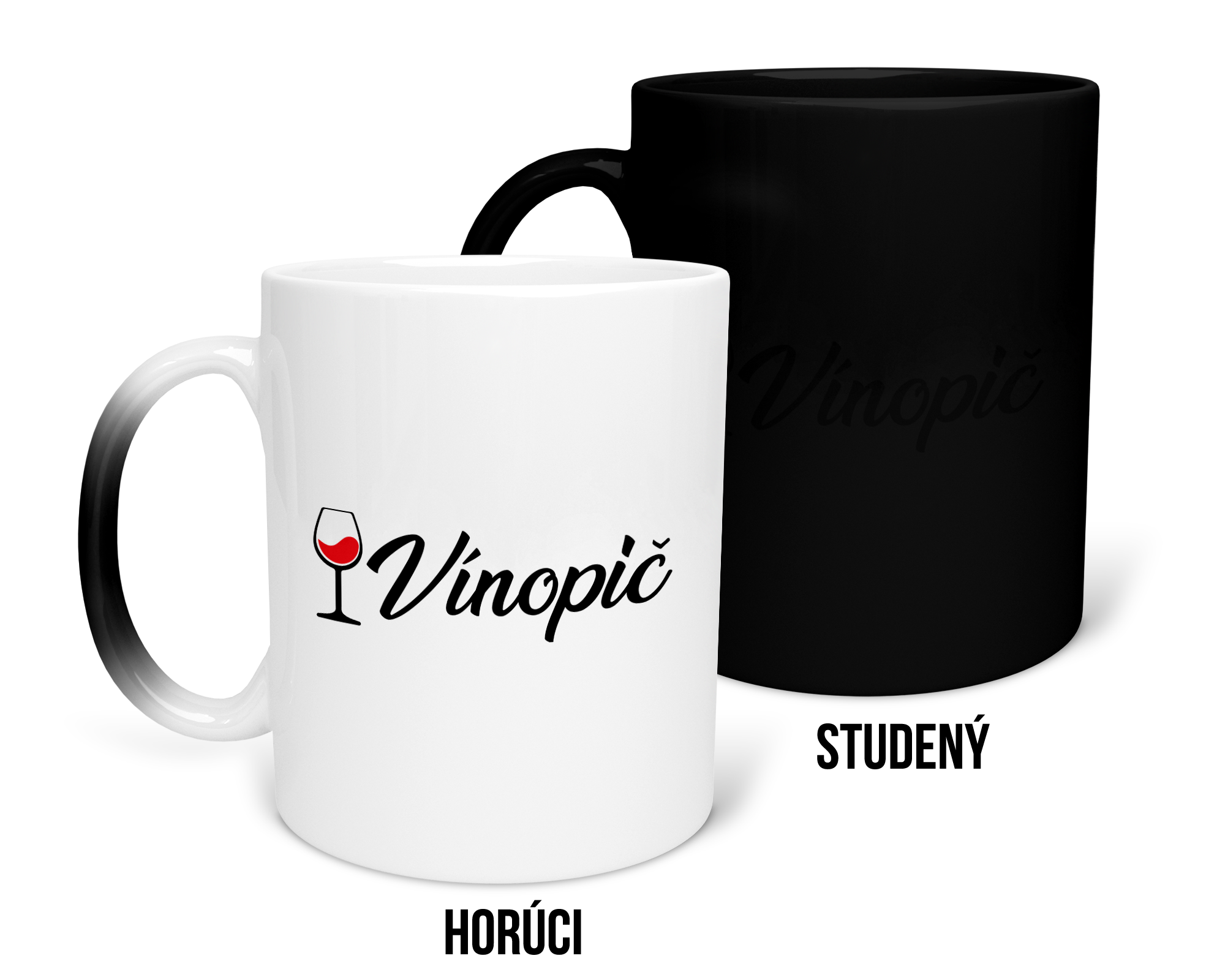 Hrnček s potlačou Vinopič