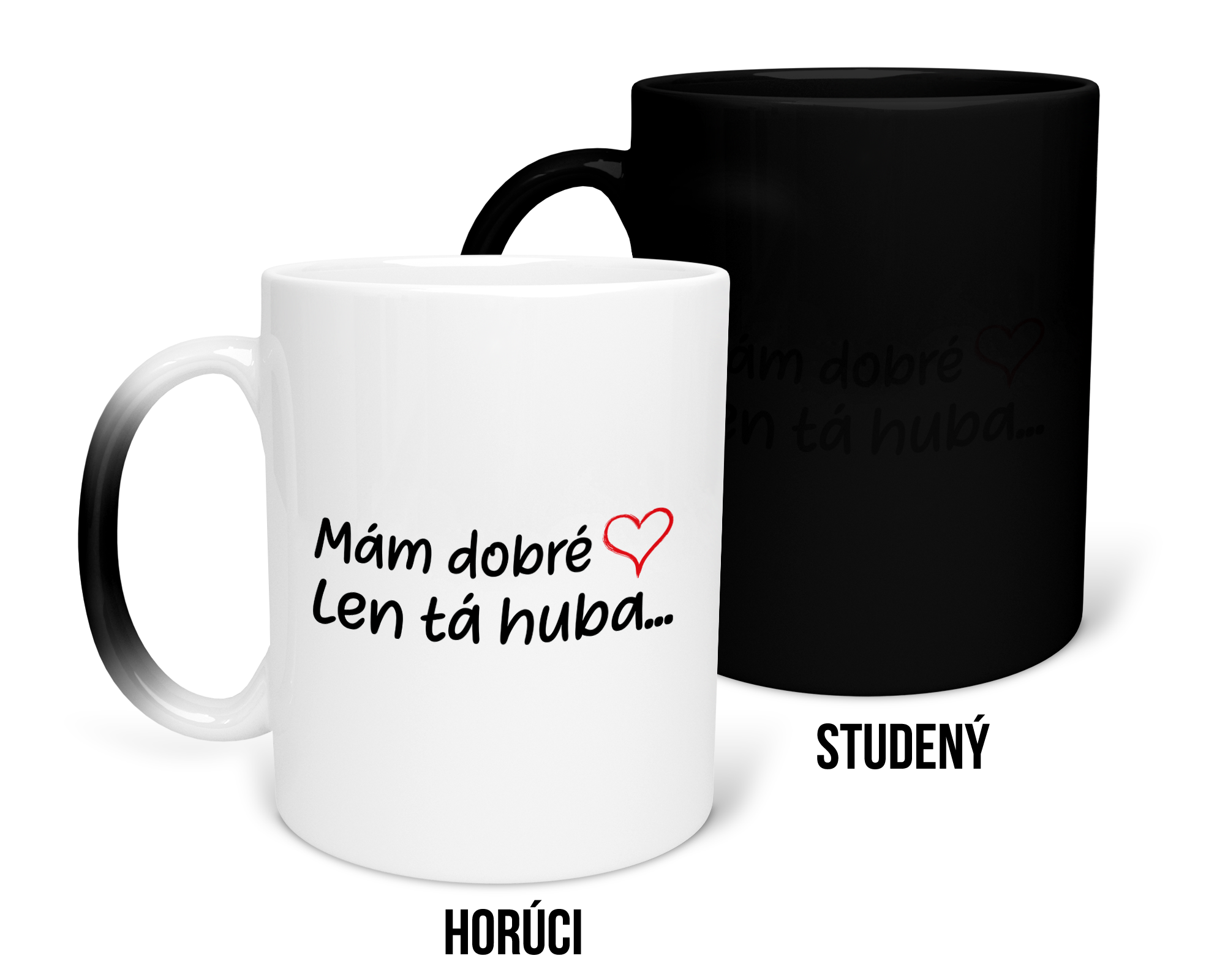 Hrnček s potlačou Mám dobré srdce