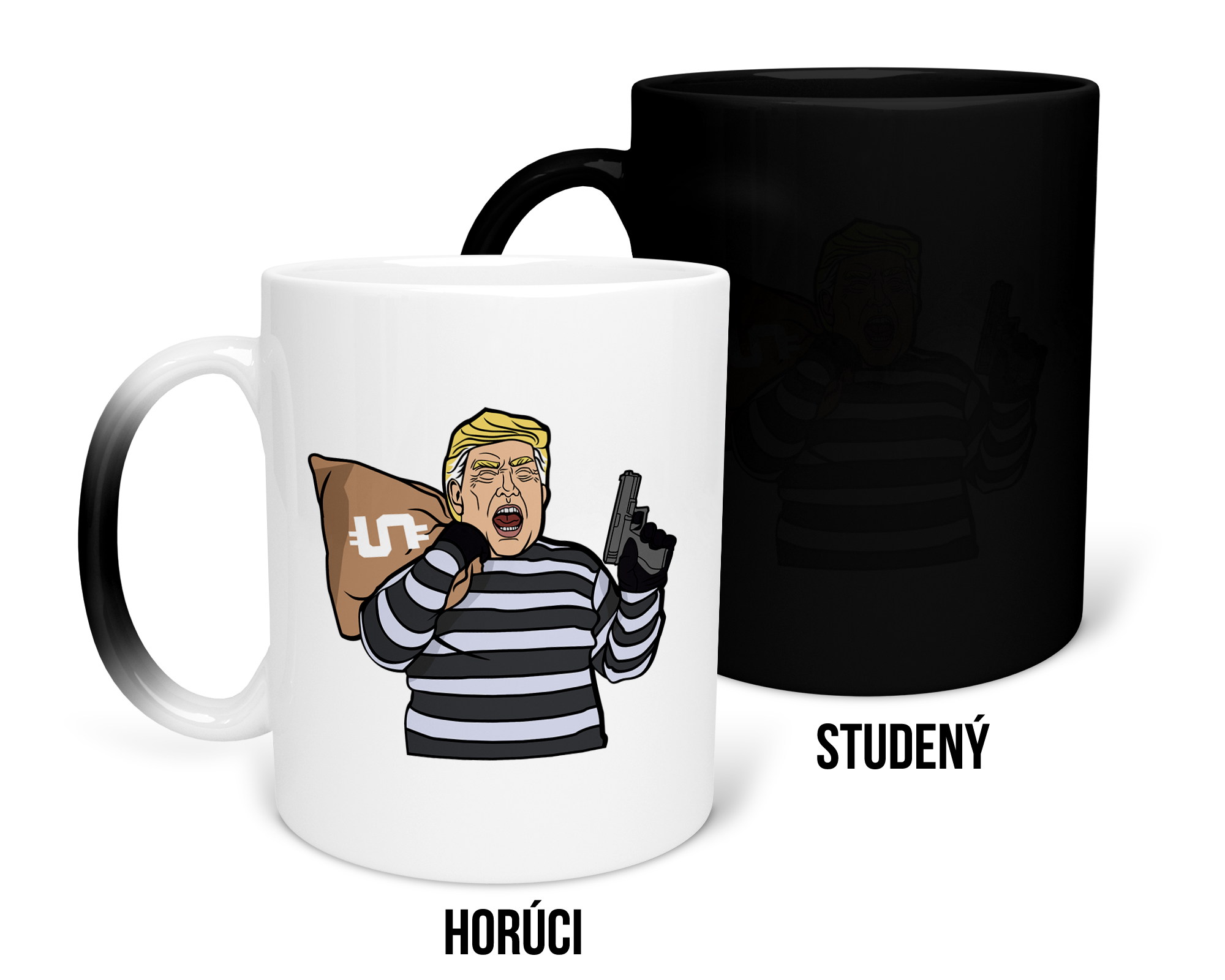 Hrnček s potlačou Trump