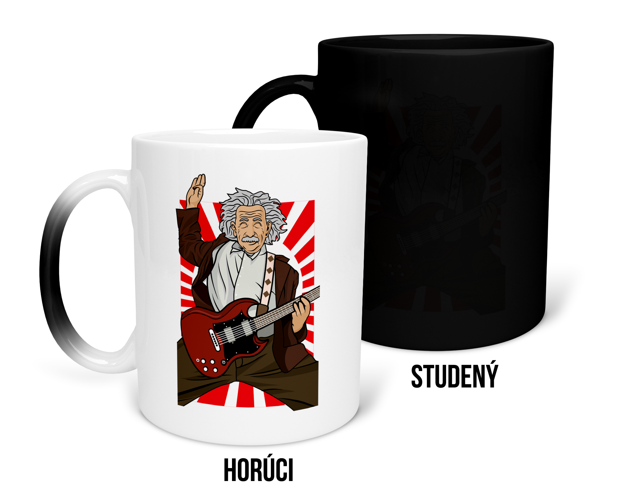 Hrnček s potlačou Einstein