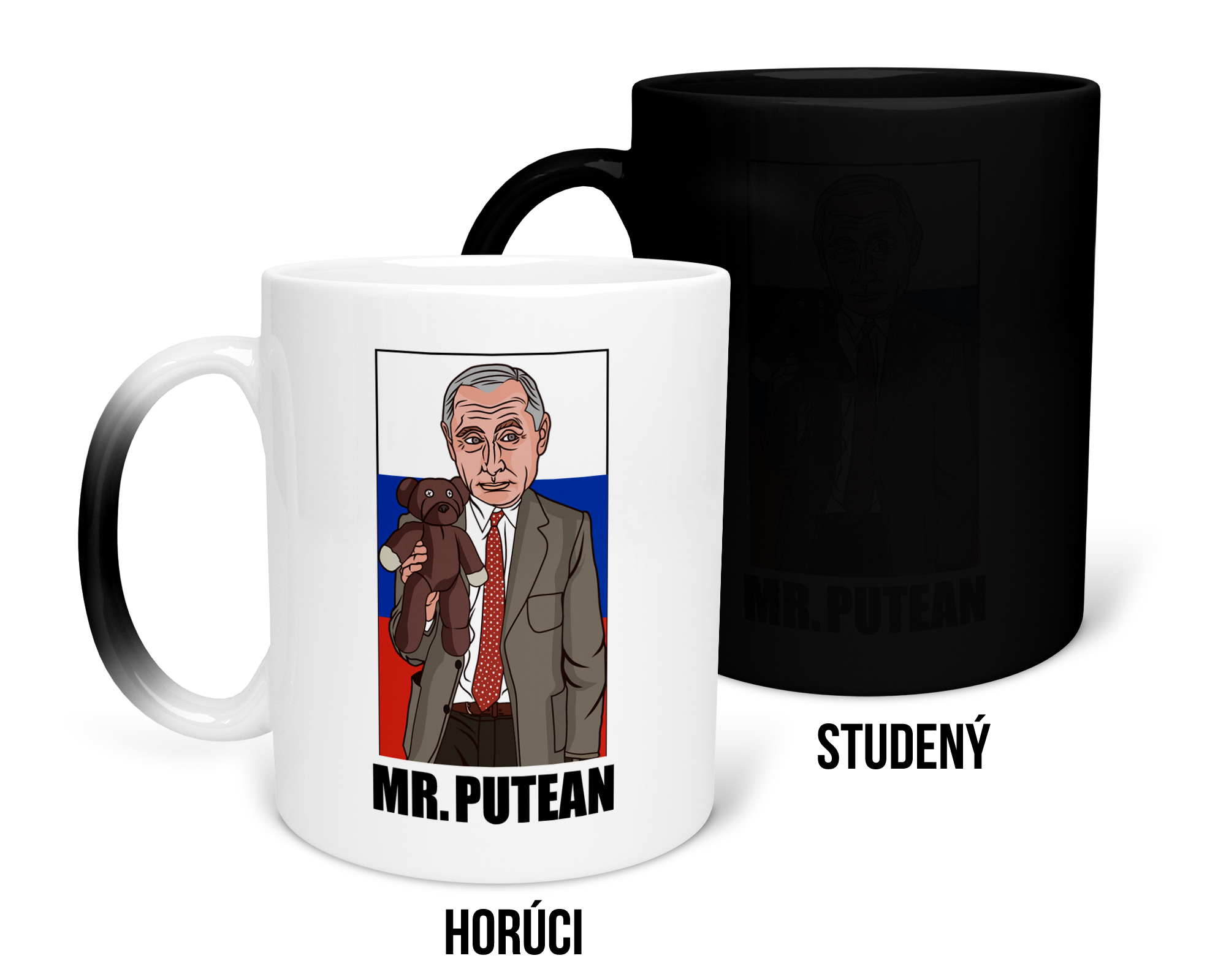 Hrnček s potlačou Mr.Putean