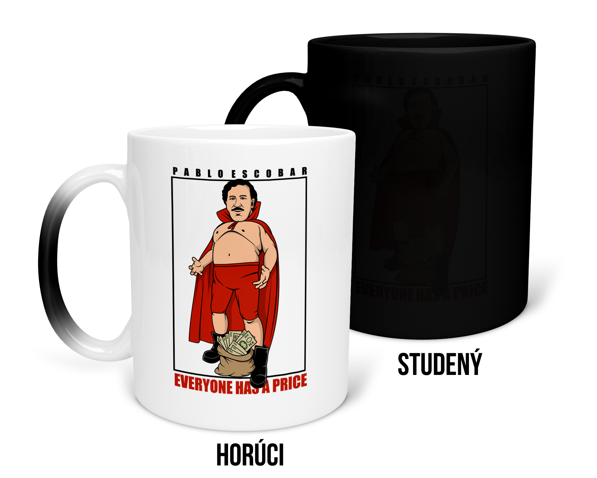 Hrnček s potlačou Pablo Escobar