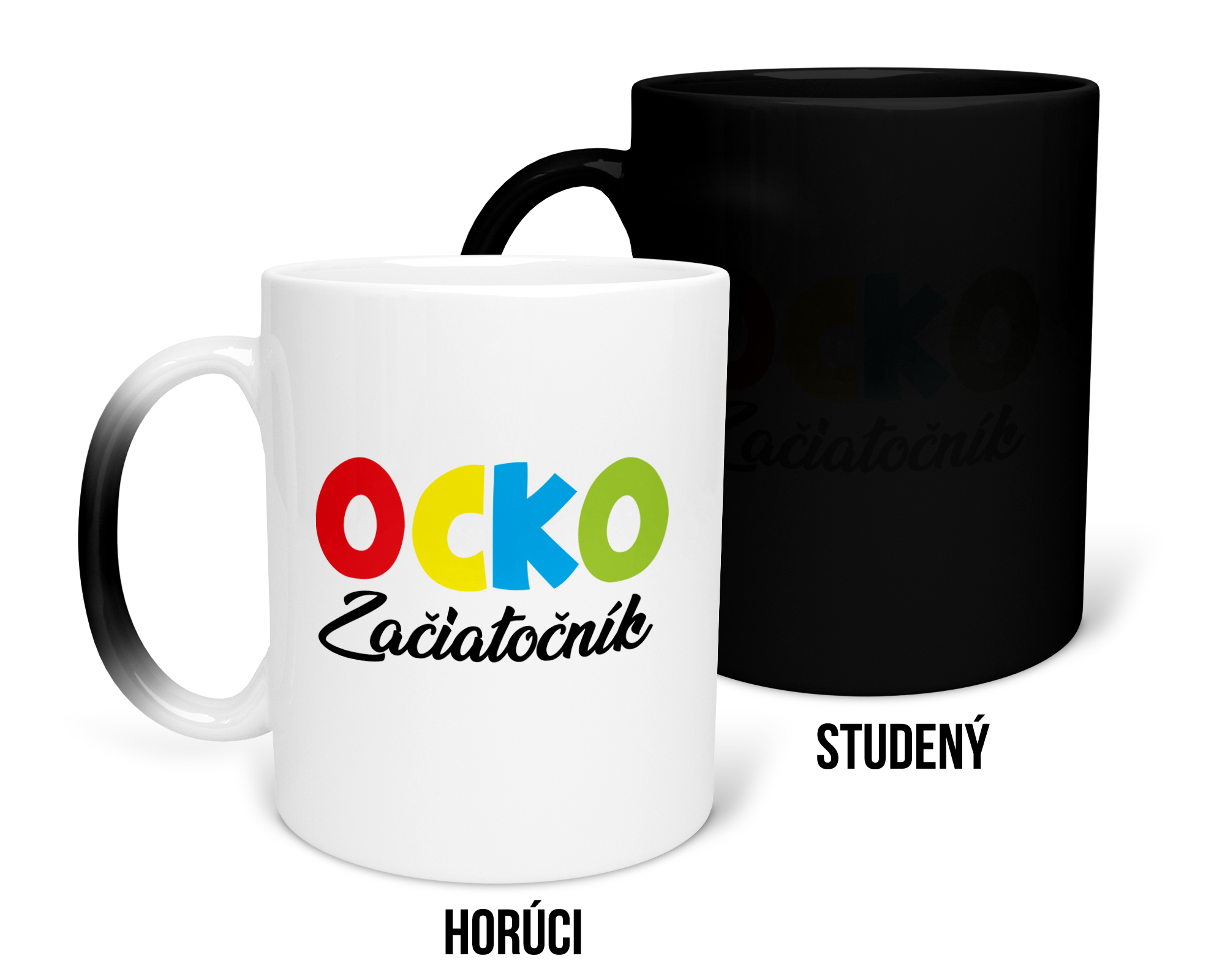 Hrnček s potlačou Ocko Začiatočník