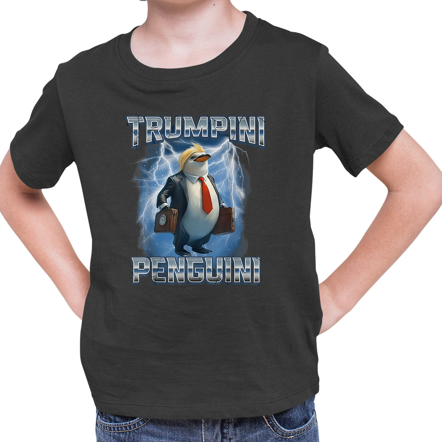 Tričko Italian Brainrot Trumpini Penguini