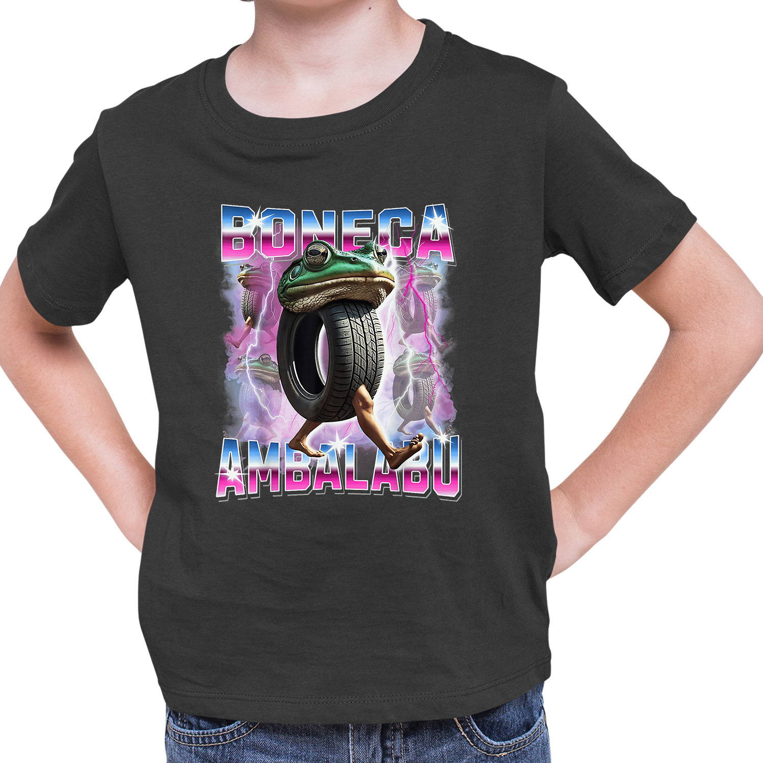Tričko Italian brainbot Boneca ambalabu