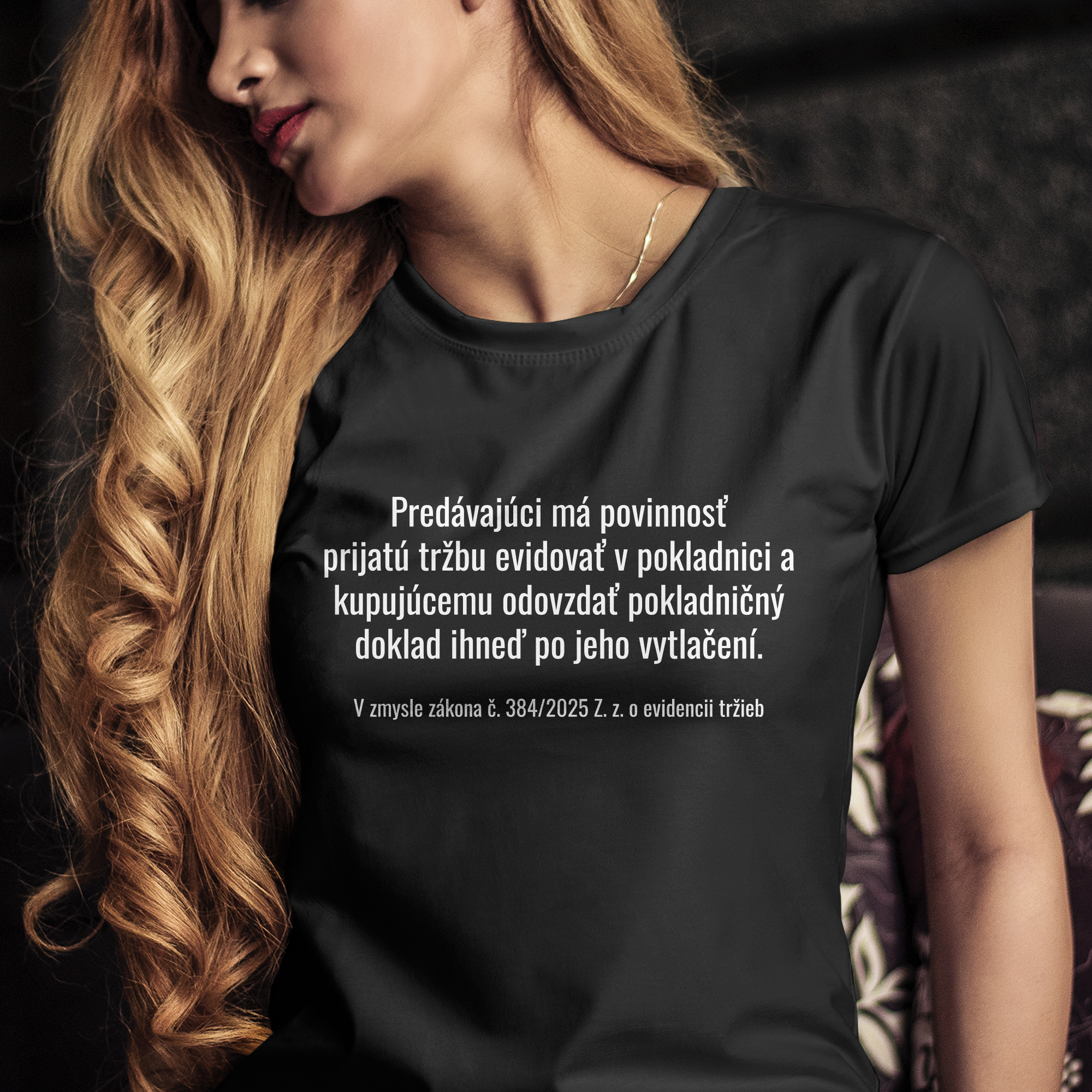 Tričko s potlačou "Predávajúci má povinnosť...."