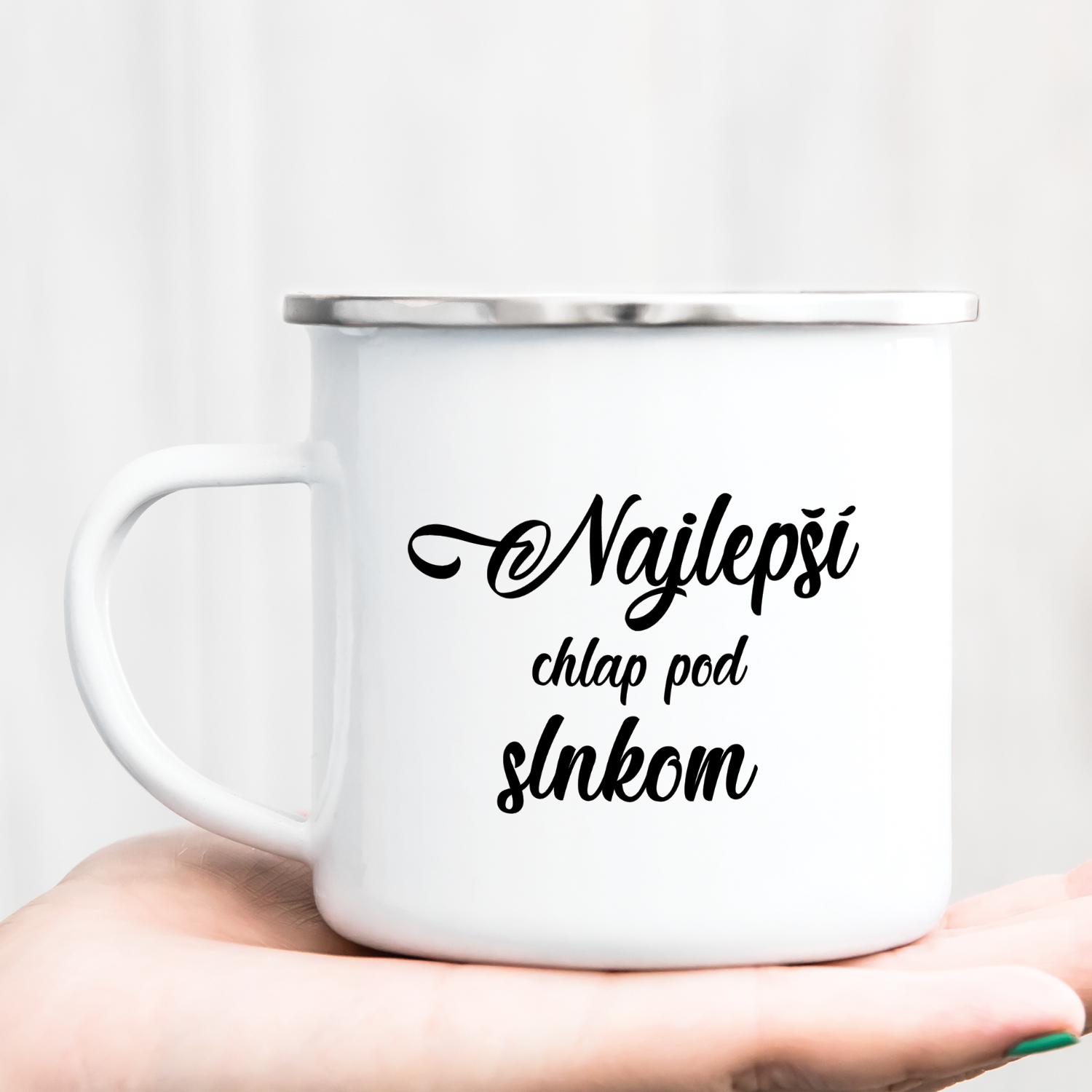 Hrnček s potlačou Najlepší chlap pod slnkom