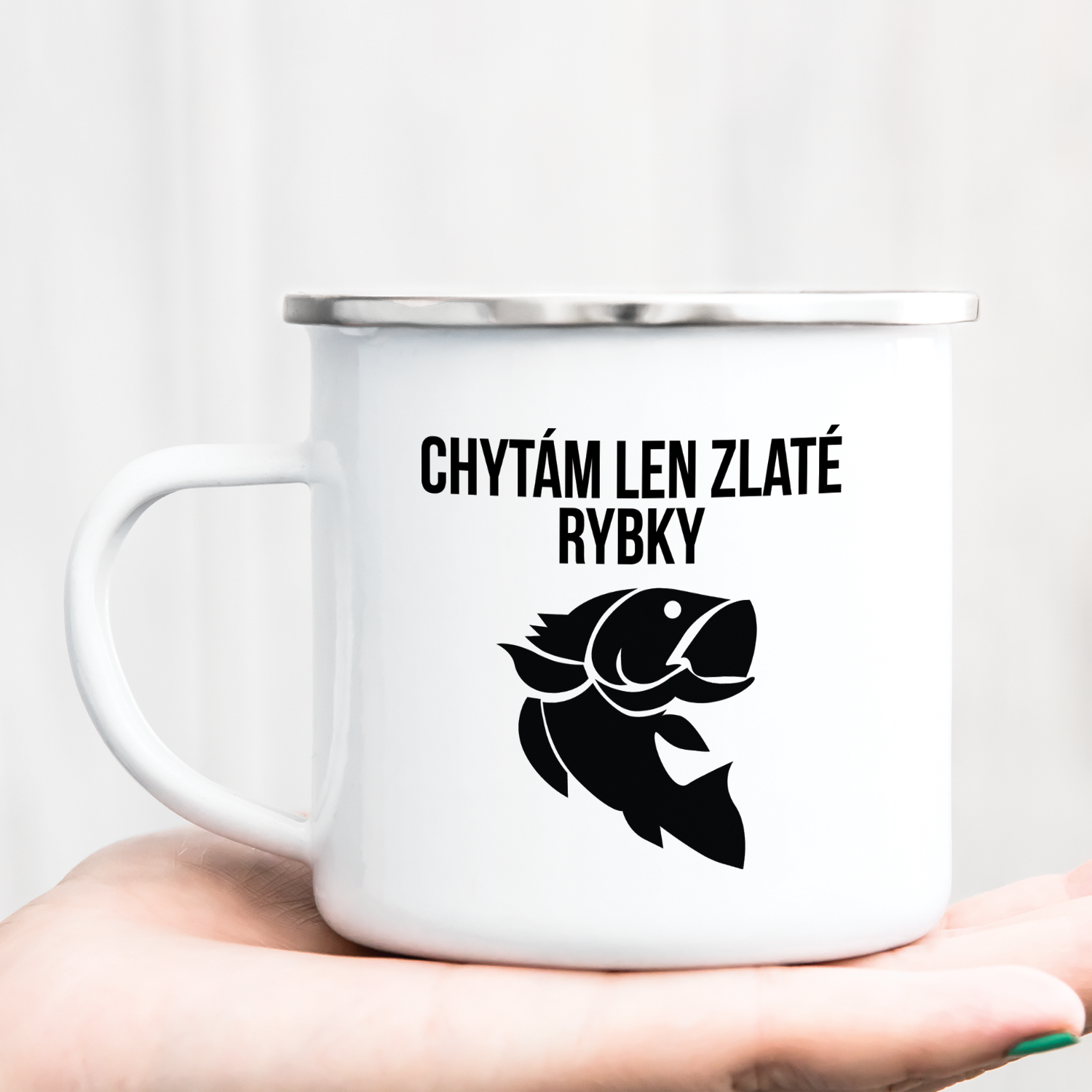 Hrnček s potlačou Zlaté rybky