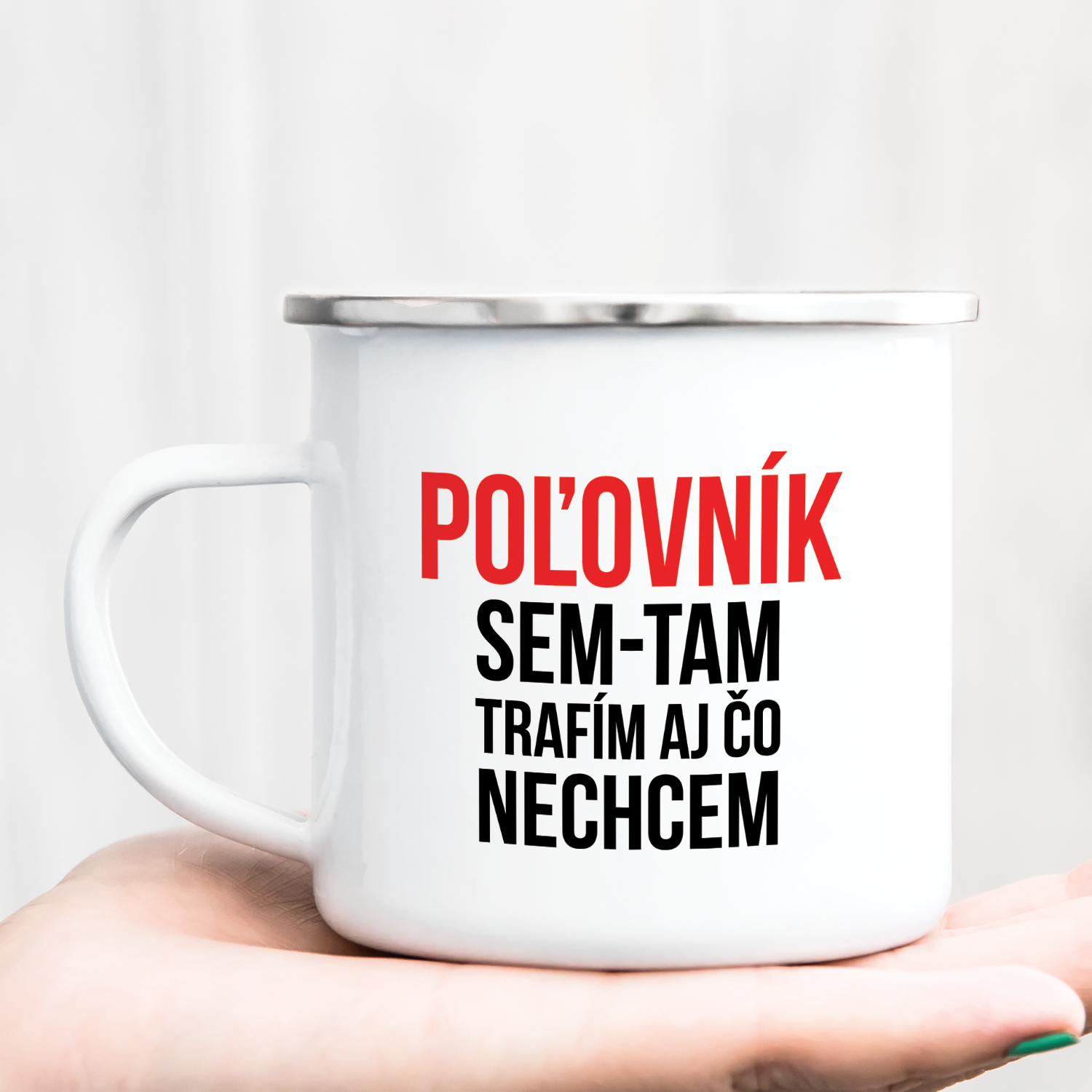 Hrnček s potlačou Poľovník