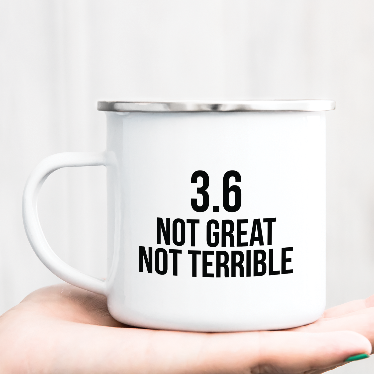 Hrnček s potlačou 3.6 not great