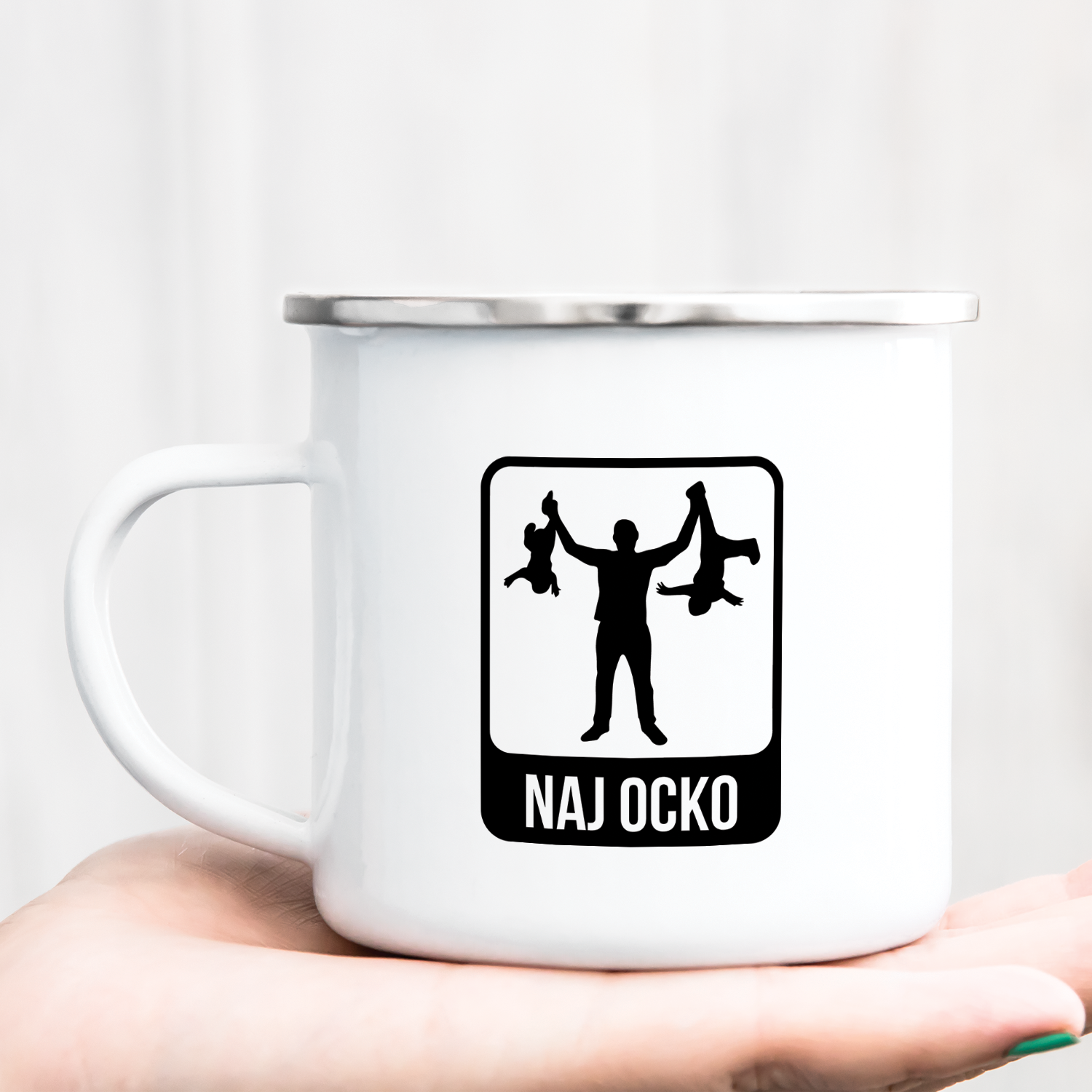 Hrnček s potlačou Naj ocko