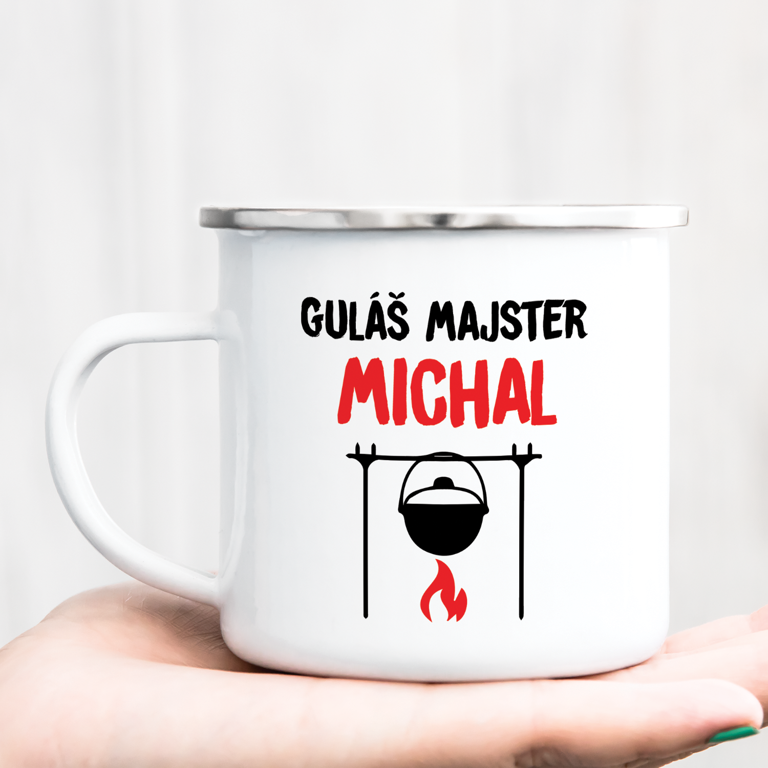 Hrnček s potlačou Guláš majster