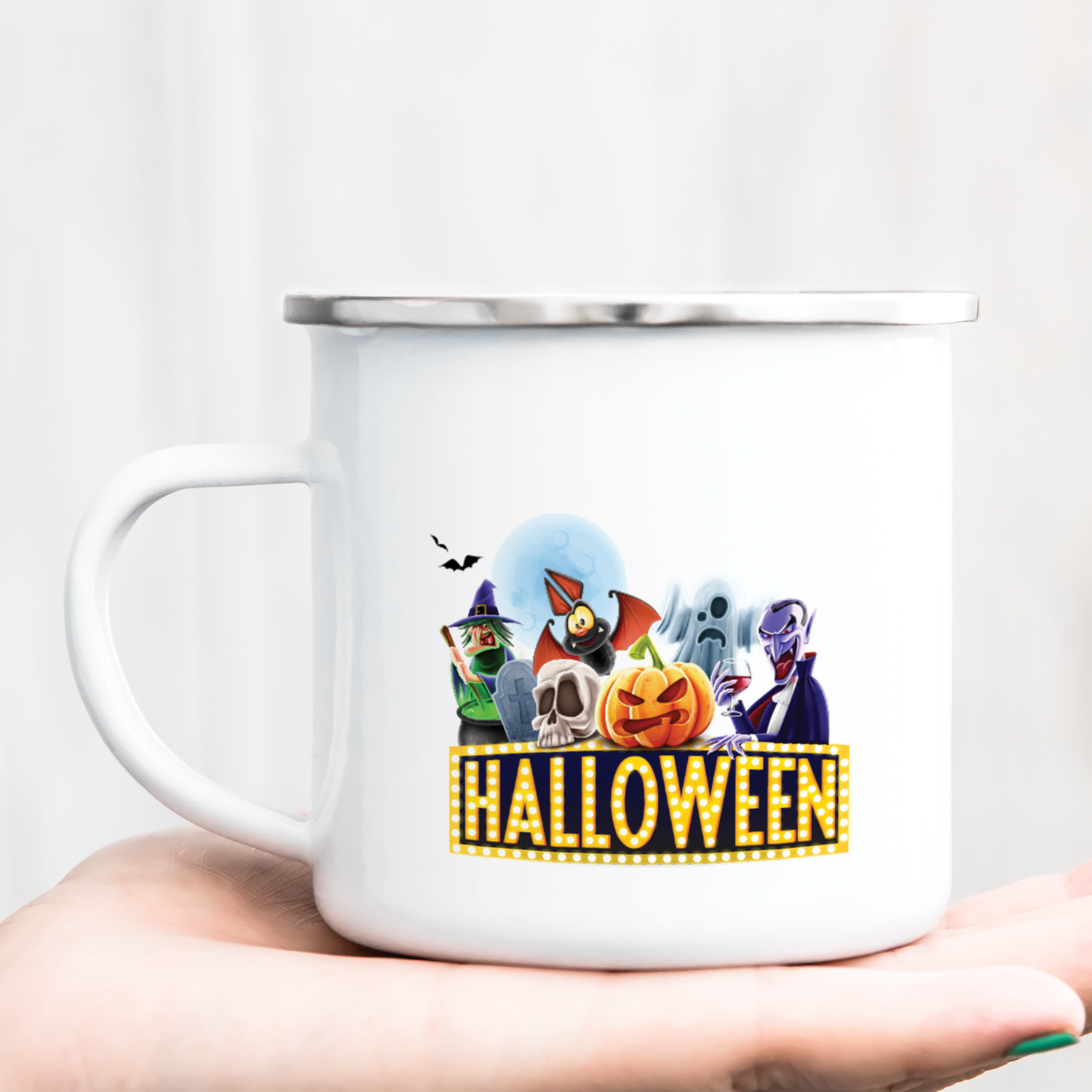 Hrnček s potlačou Halloween 2