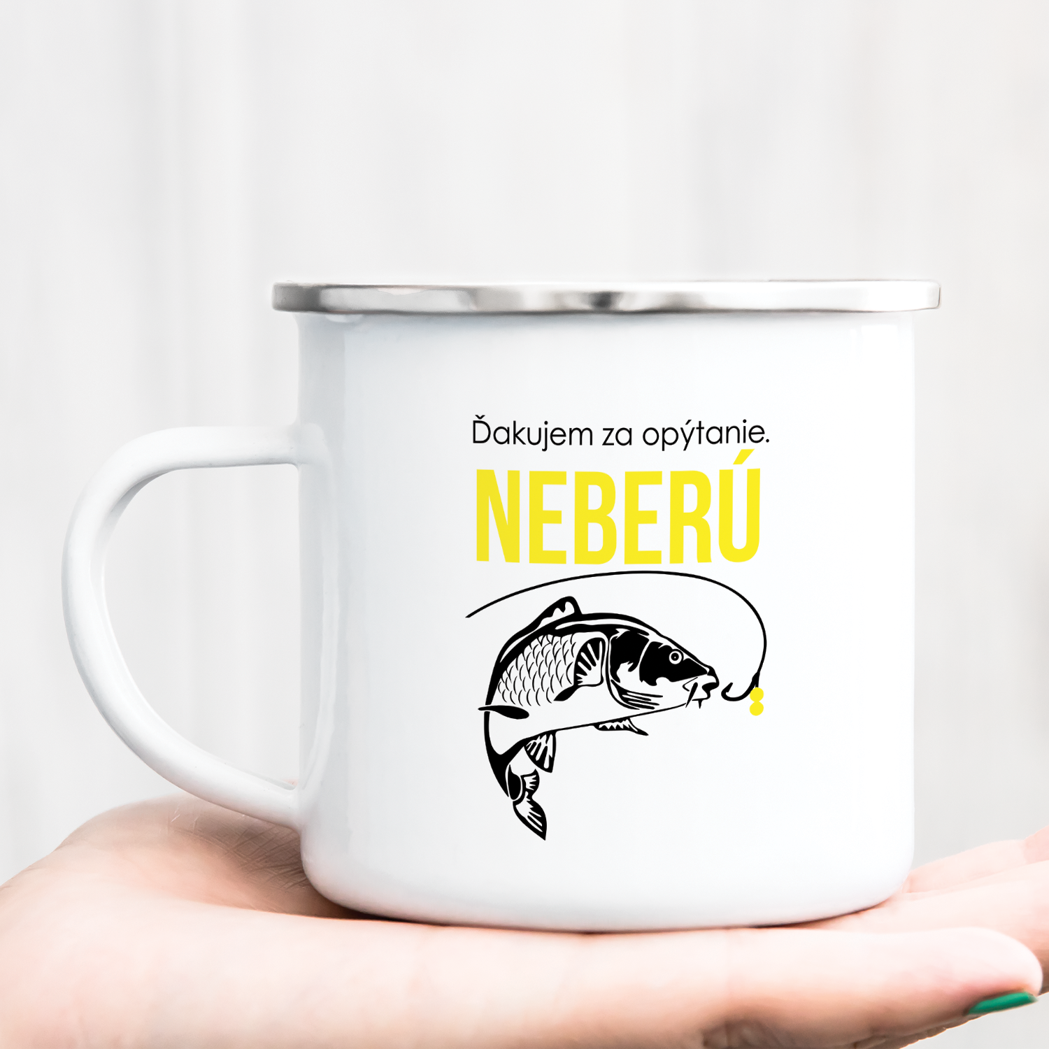 Hrnček s potlačou Neberú