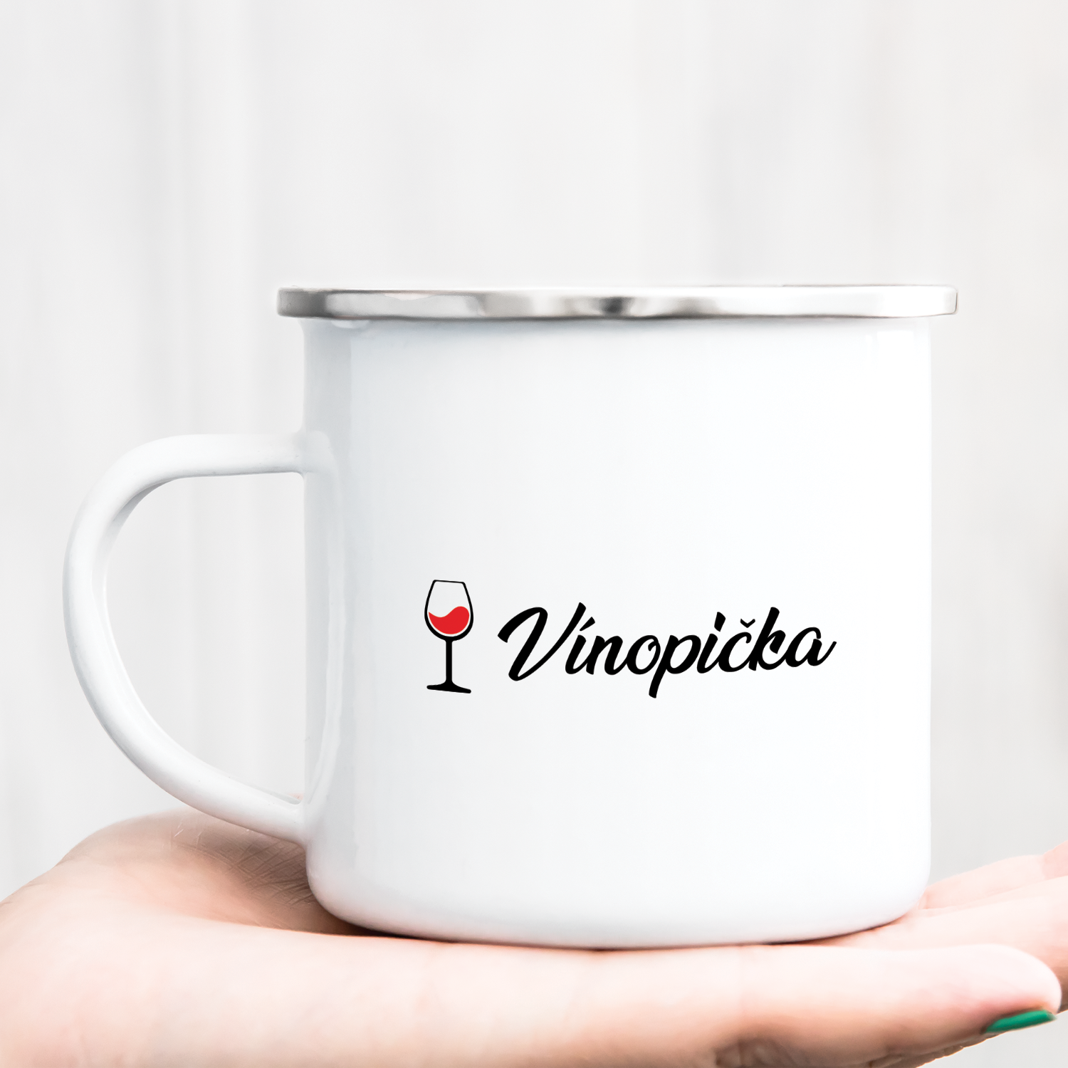 Hrnček s potlačou Vinopička