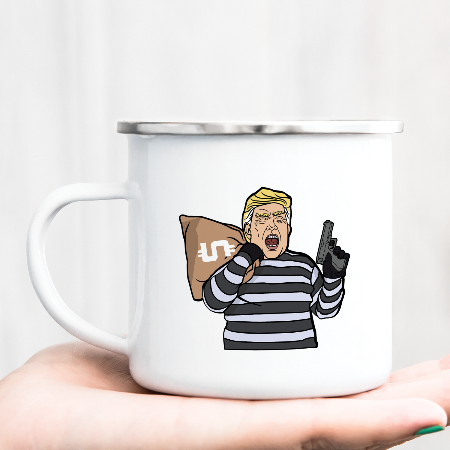 Hrnček s potlačou Trump