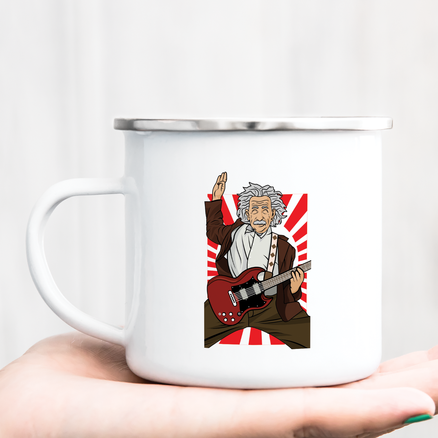 Hrnček s potlačou Einstein