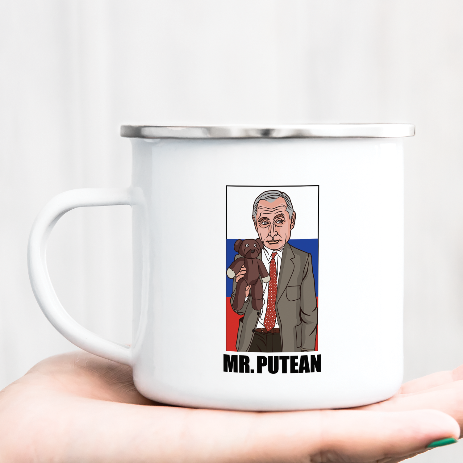 Hrnček s potlačou Mr.Putean