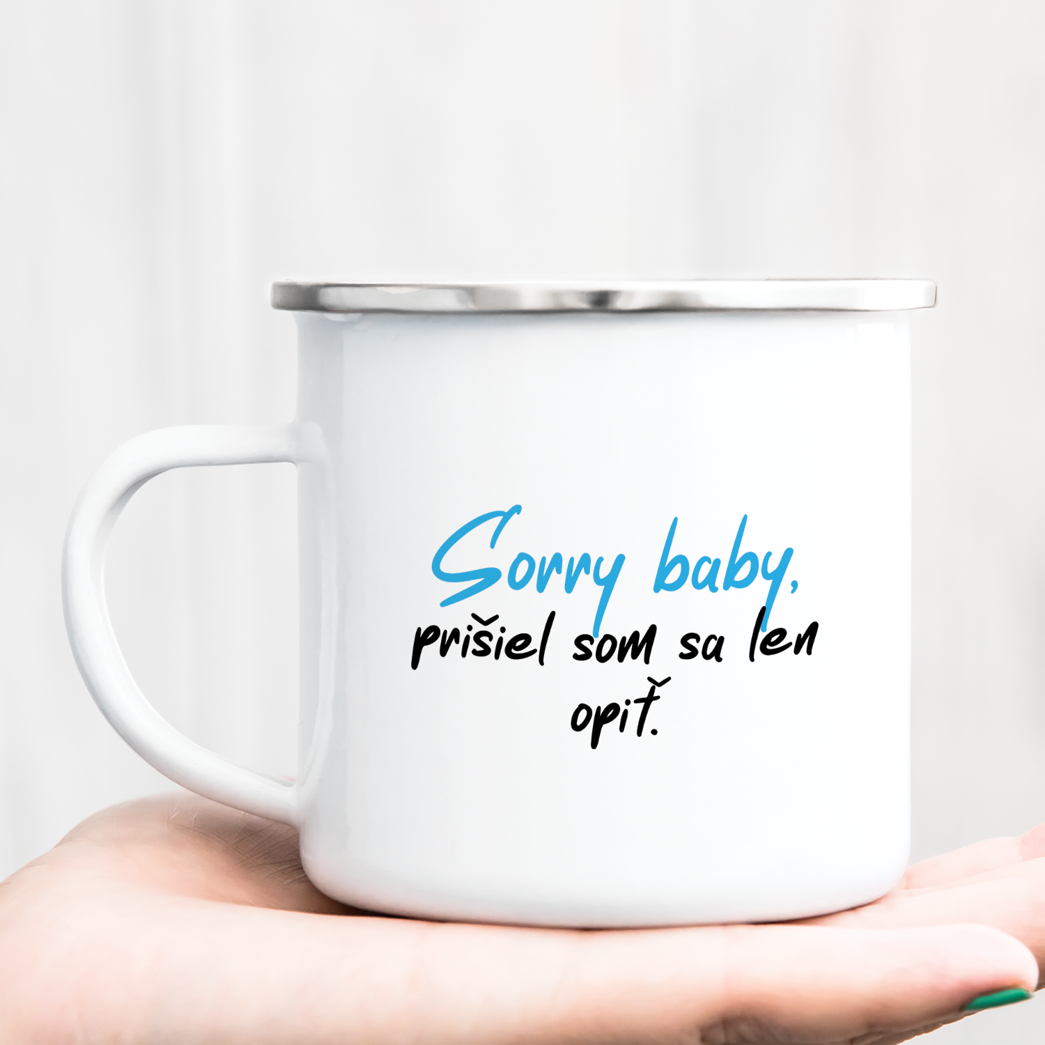 Hrnček s potlačou Sorry baby
