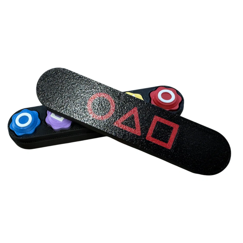 Tradičná kórejská hra Gonggi zo seriálu Squid Games