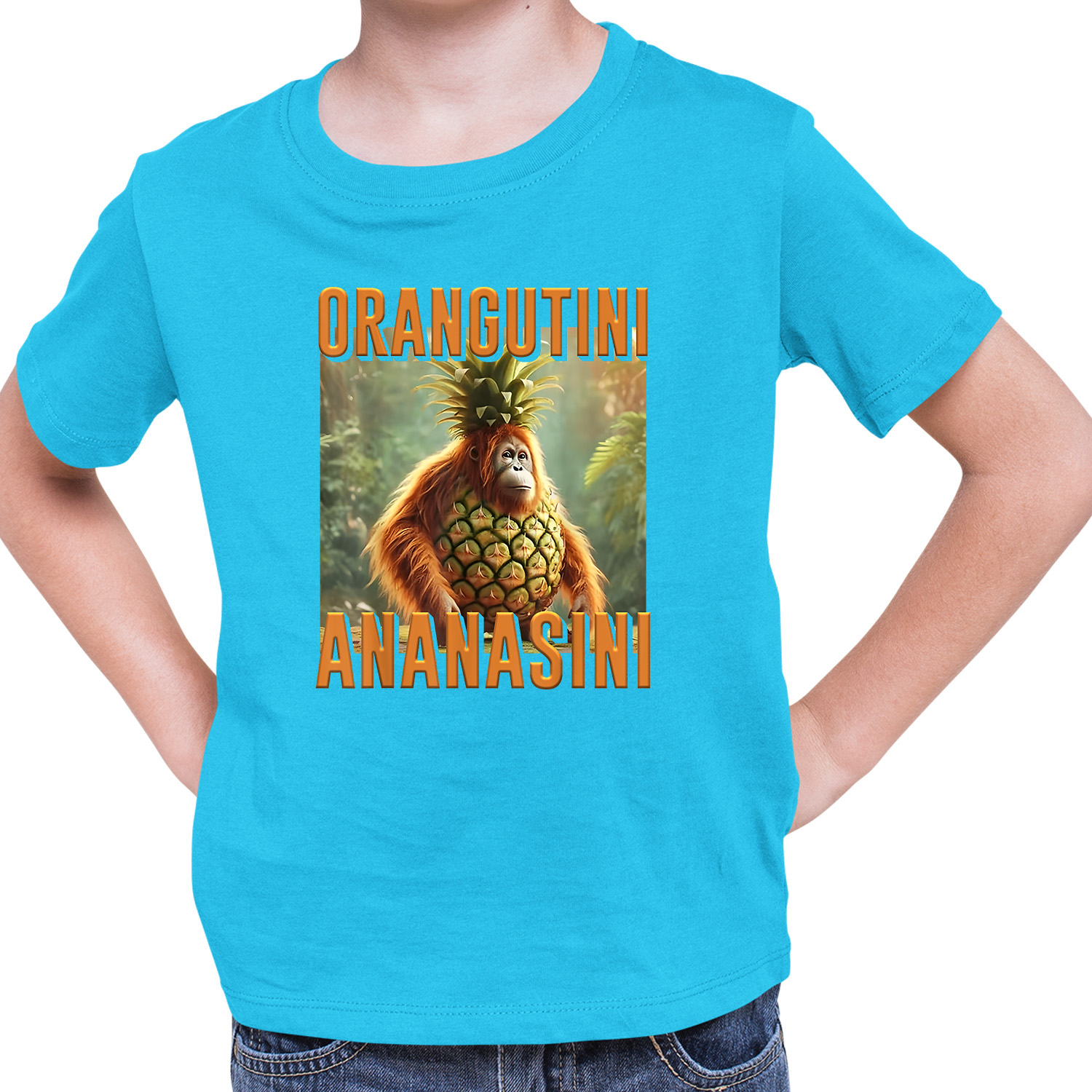 Tričko Italian Brainrot Orangutini Ananisini
