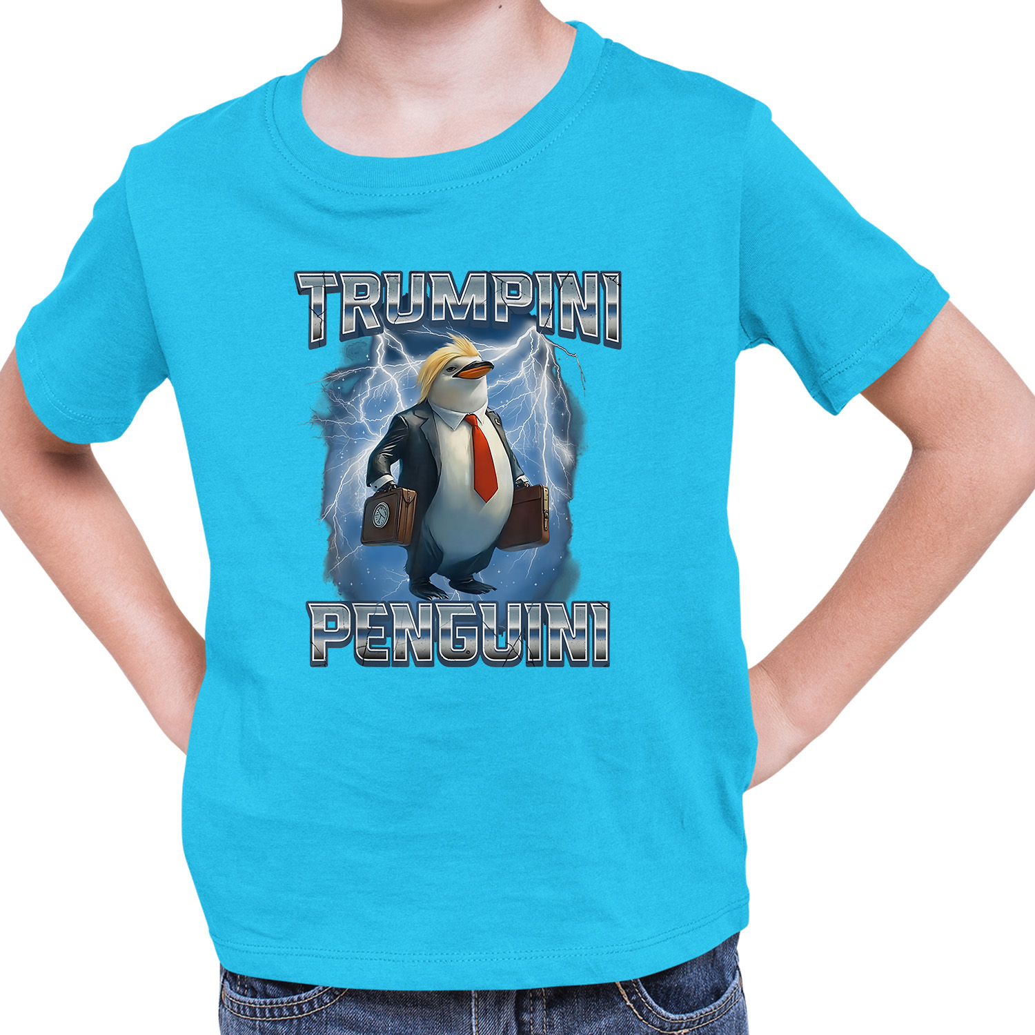 Tričko Italian Brainrot Trumpini Penguini