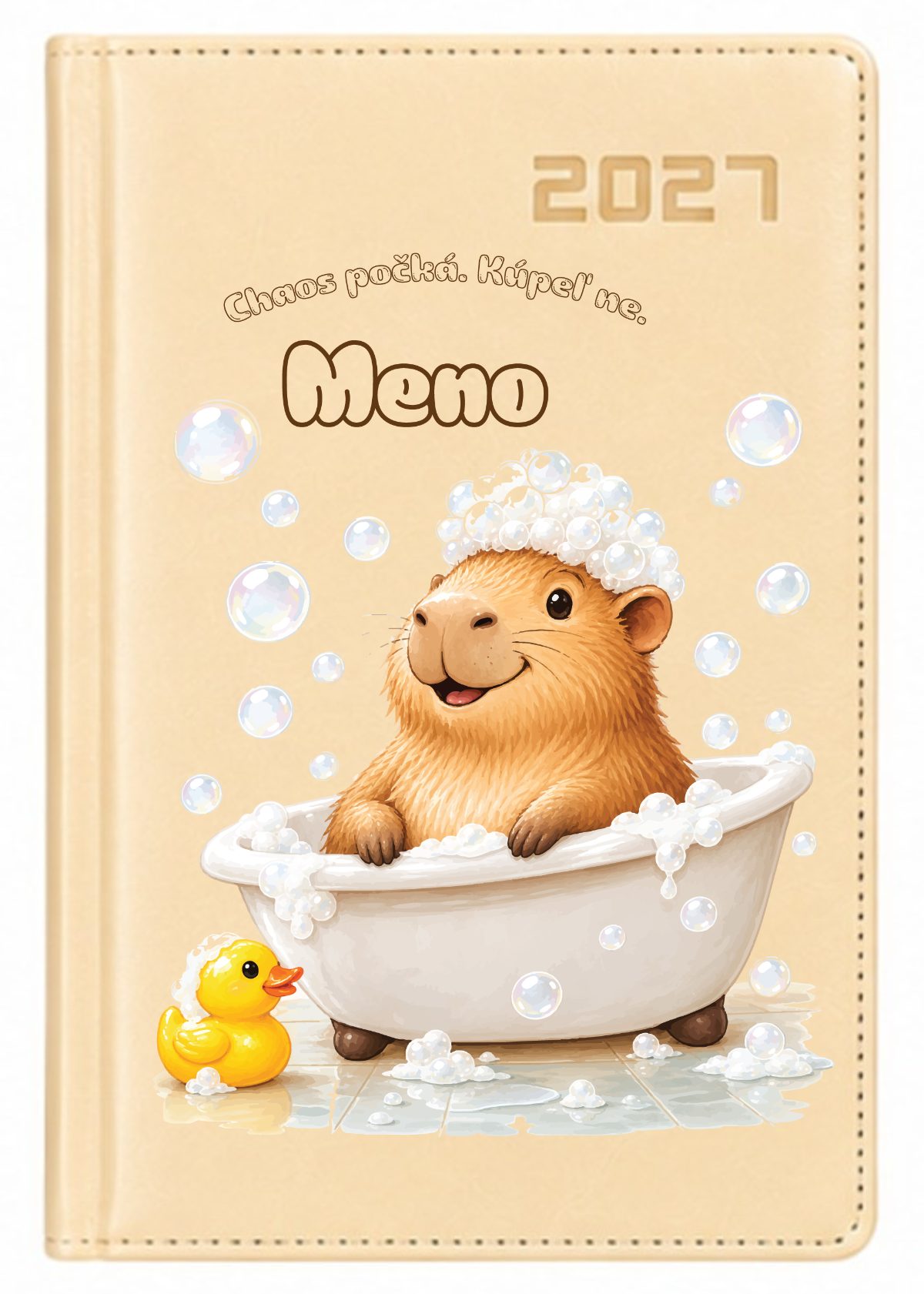 Personalizovaný diár s menom 2027 - Chaos počká...