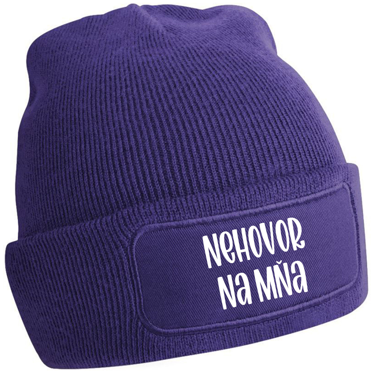 Zimná čiapka s potlačou "Nehovor na mňa"