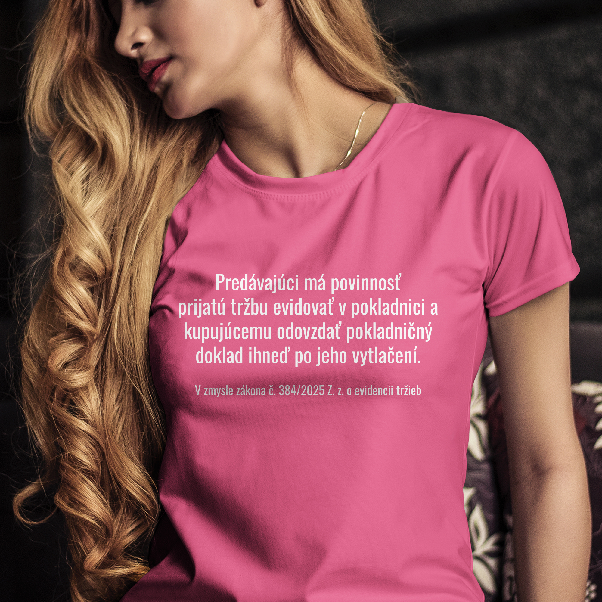 Tričko s potlačou "Predávajúci má povinnosť...."