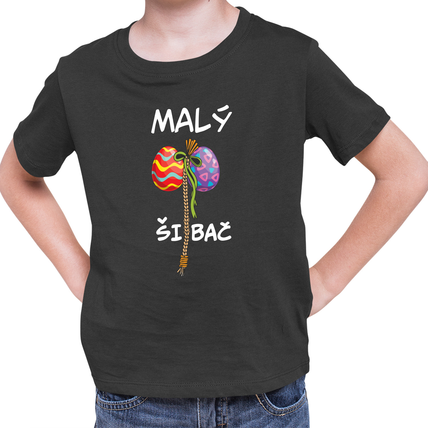 Vtipné tričko s potlačou "Malý šibač"