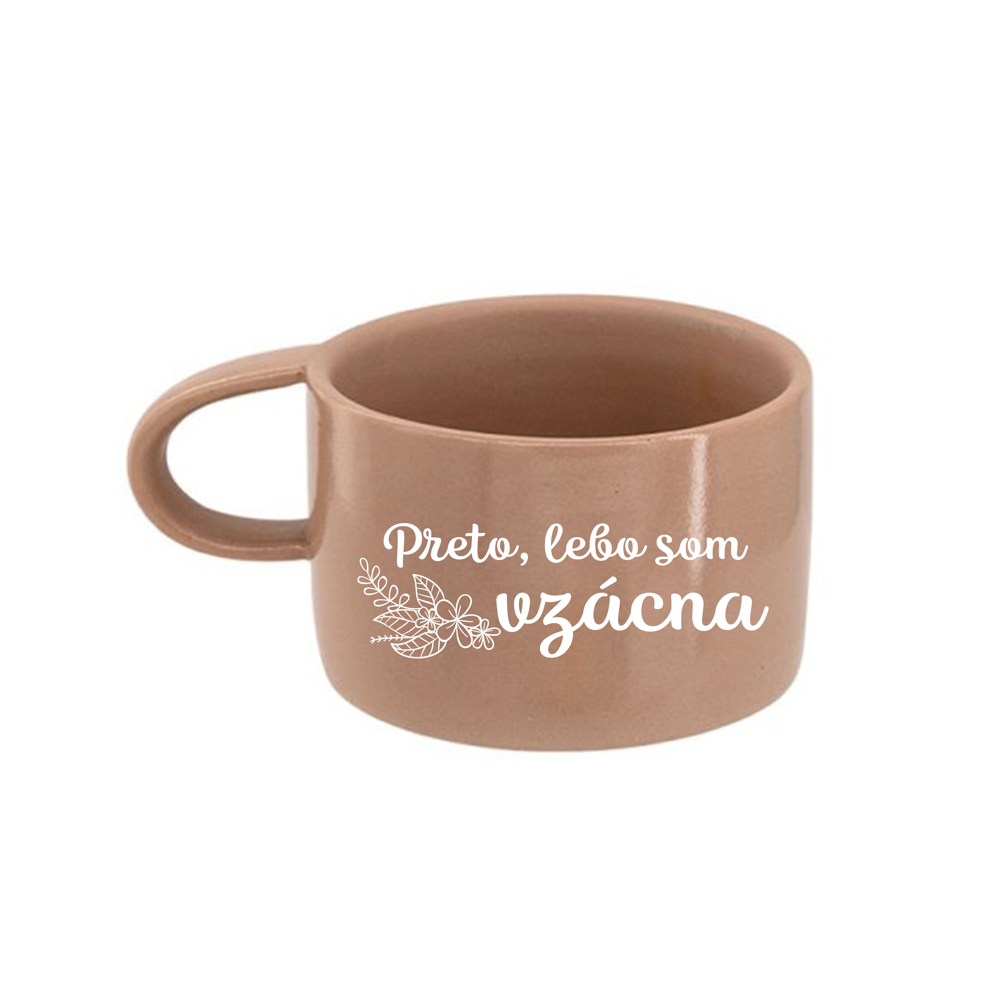 Hrnček makrónka Preto, lebo som vzácna
