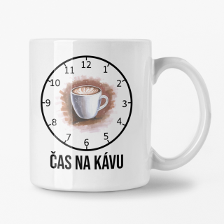 Hrnček s potlačou Čas kávu