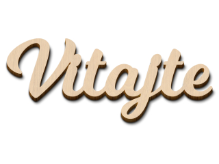 Drevený výrez Vitajte