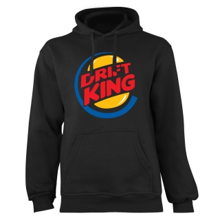 Mikina s potlačou "Drift king"