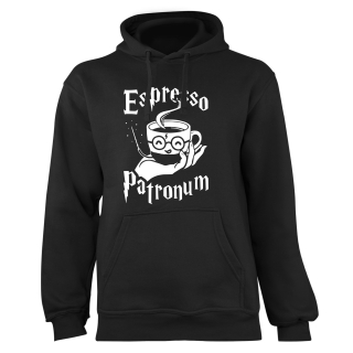 Mikina s potlačou "Espresso patronum"