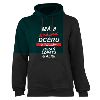 Mikina s potlačou "Mám krásnu dcéru"