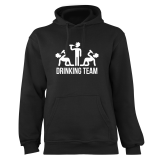 Mikina s potlačou "Drinking Team"