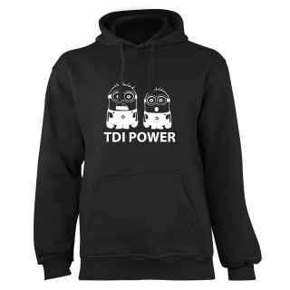 Mikina s potlačou "Mimoni TDI power"
