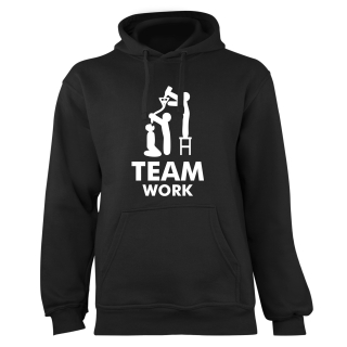 Mikina s potlačou "Team work"