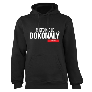 Mikina s potlačou "Nikto nie je dokonalý"