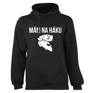 Mikina s potlačou "Mám na háku"