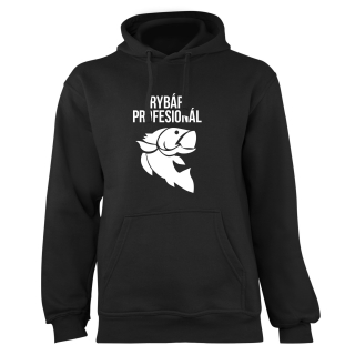 Mikina s potlačou "Rybár profesionál"