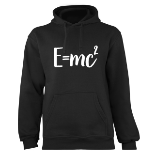 Mikina s potlačou "Emc2"
