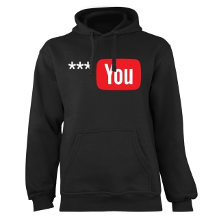 Mikina s potlačou "*** YOU"